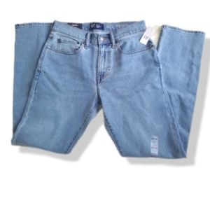 GAP DENIM, JEAN'S, STRAIGHT TAPER. size:10
